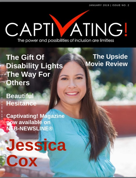 The January edition of Captivating reads, "The Gift of Disability Lights the Way for Others"