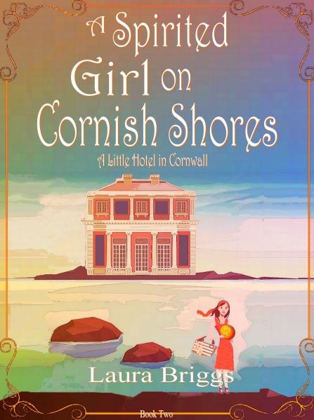 Image: The cover for the book, A Spirited Girl on Cornish Shores